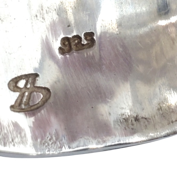 Sterling Silver Oxidized Filigree Cut Out Wide Cuff Bracelet #20765 - Picture 7 of 10